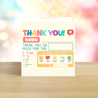 Thank you card