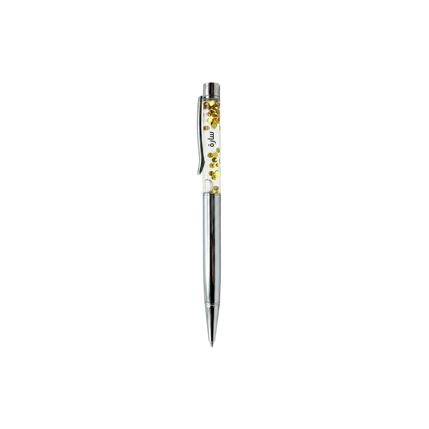 Custom Arabic Name Floating Glitter Pens