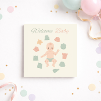 Welcome Baby Greeting Card