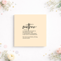 Mother Definition Greeting Card